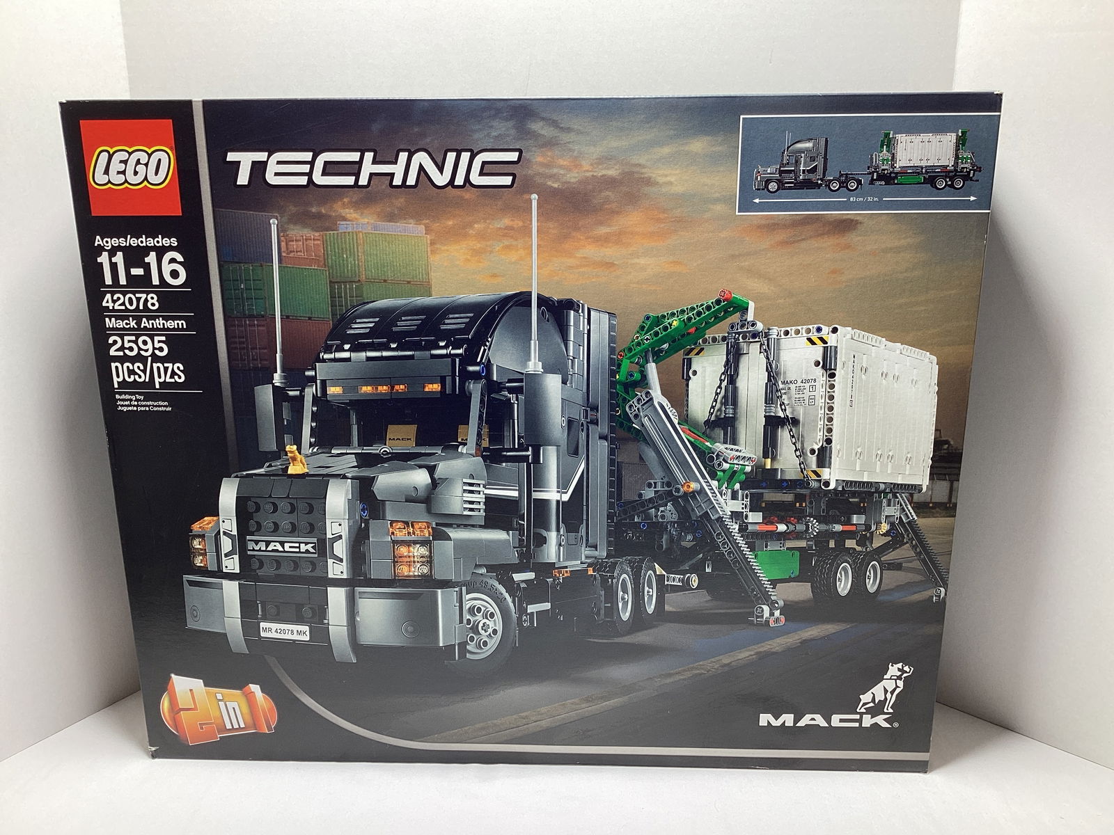 New LEGO Technic 42078 Mack Anthem Building Set (1 of 8)