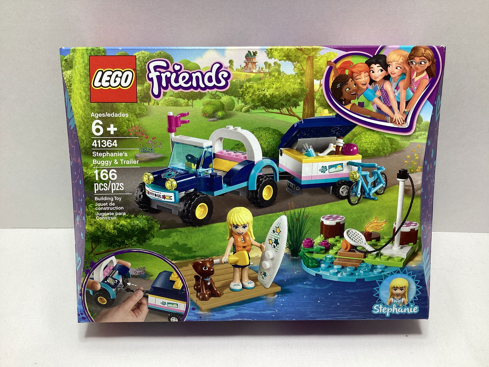 New LEGO Friends 41364 Stephanie's Buggy and Trailer Building Set (1 of 5)