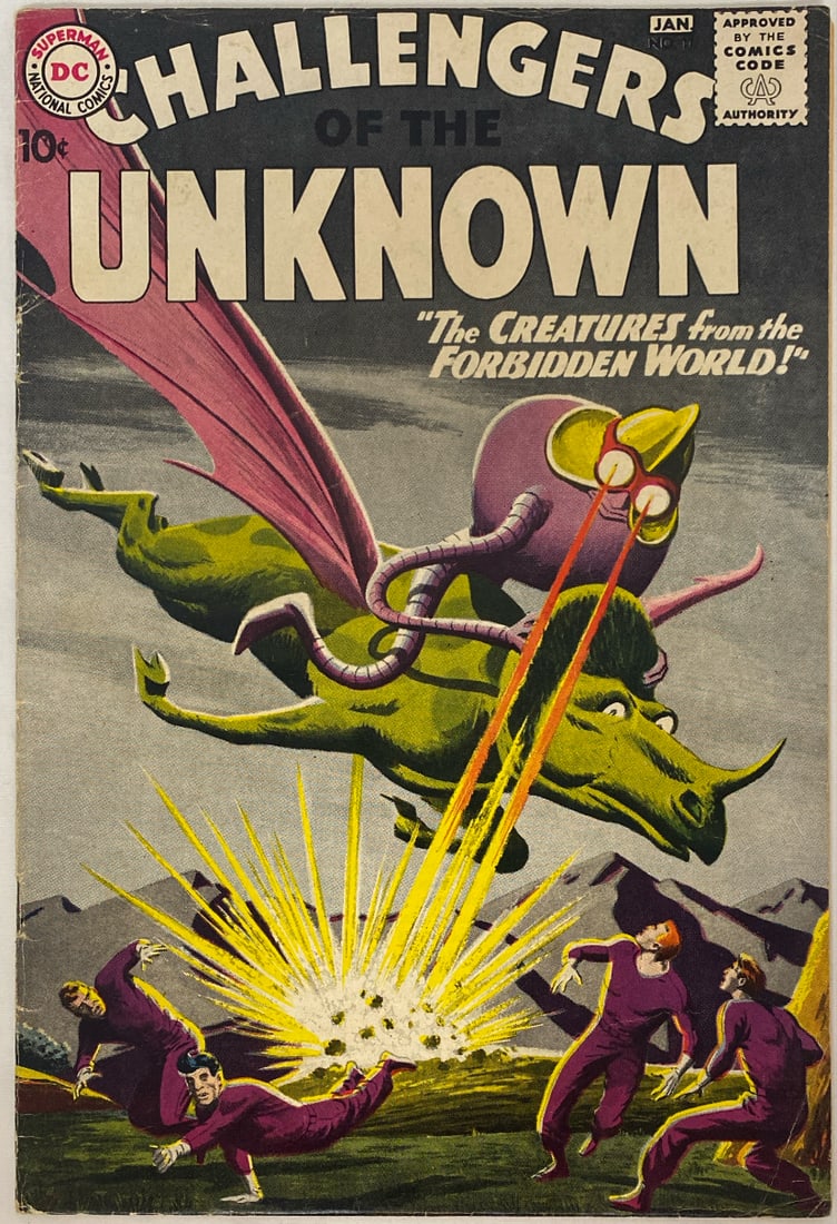 Challengers of the Unknown 11 DC Comic Book (1 of 8)