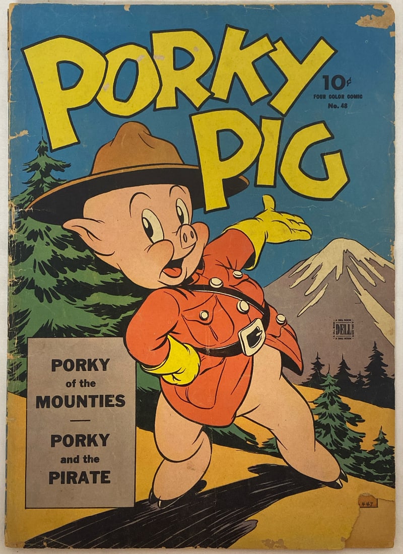 Porky Pig 48 Dell Comic Book (1 of 8)