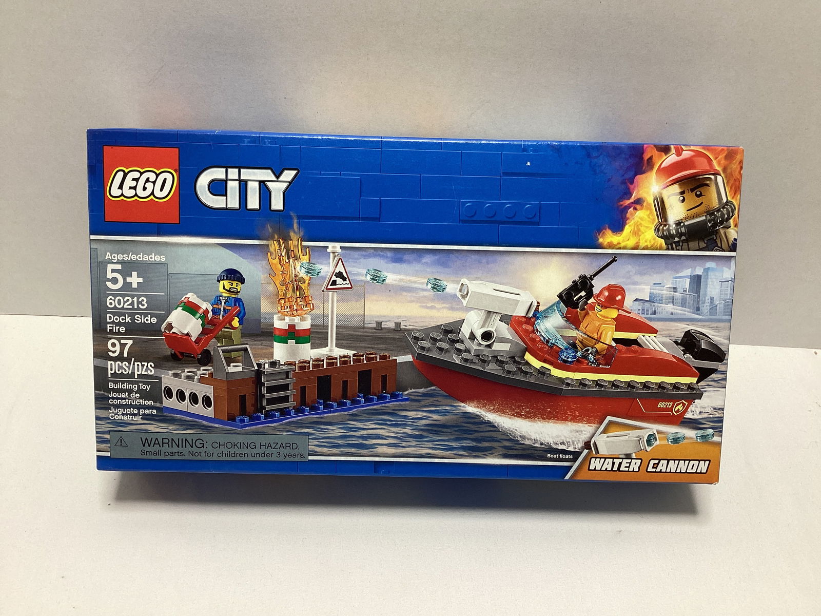 New LEGO City 60213 Dock Side Fire Building Set (1 of 2)