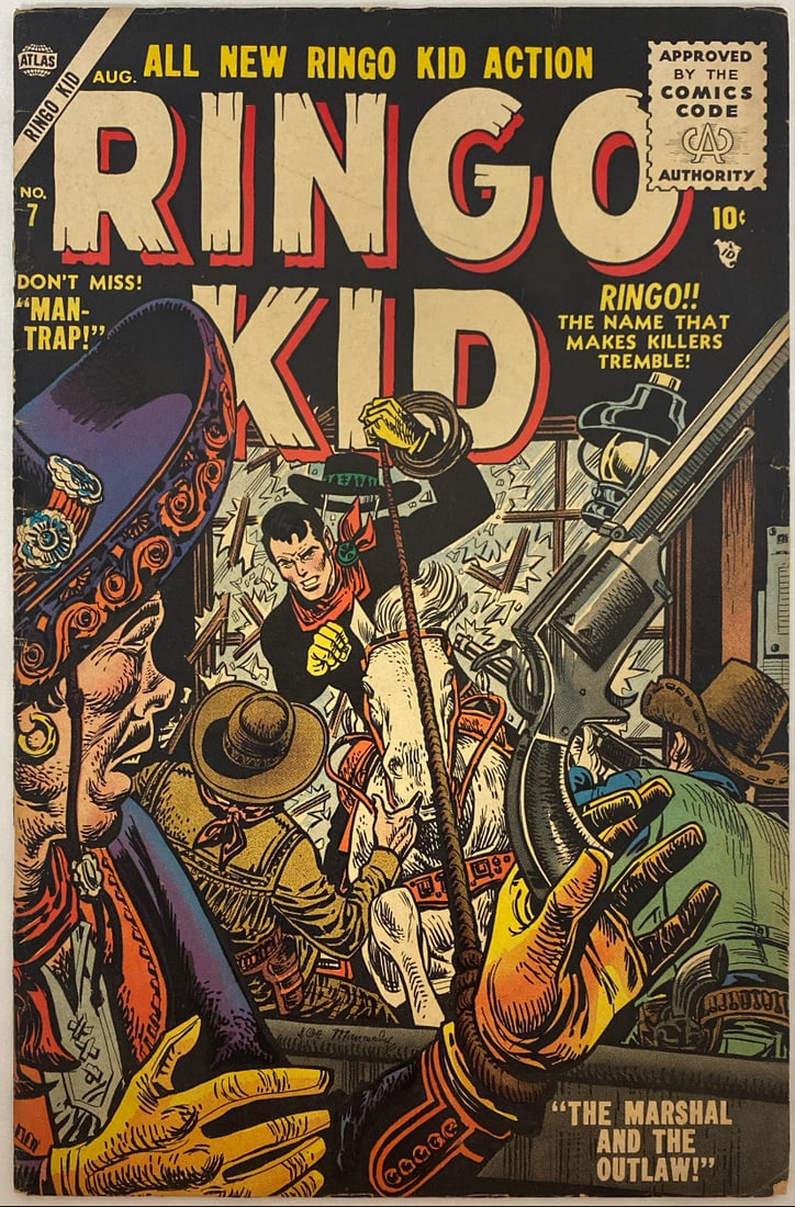Ringo Kid 7 Atlas Comic Book (1 of 8)