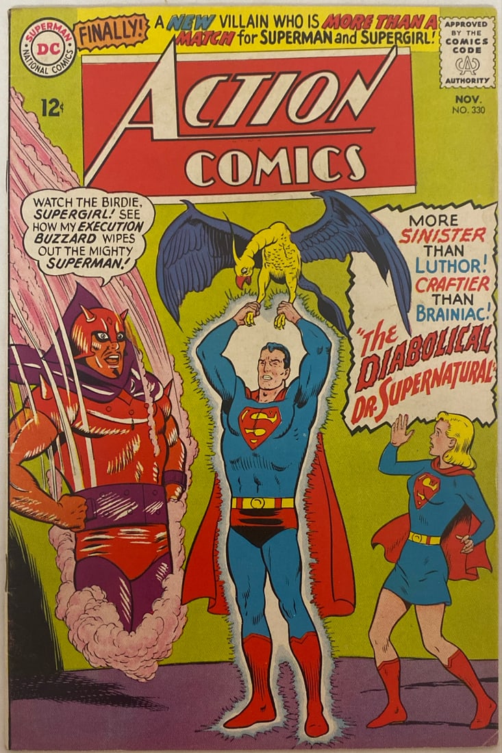 Action Comics 330 DC Superman Comic Book (1 of 8)