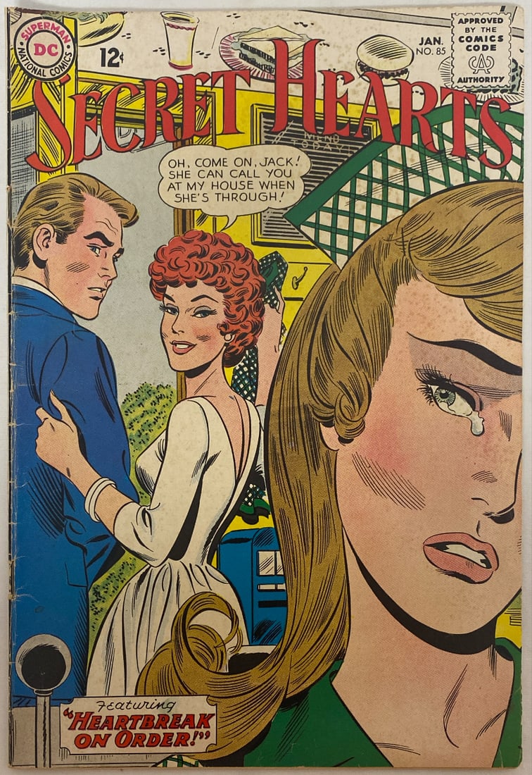 Secret Hearts 85 DC Comic Book (1 of 8)
