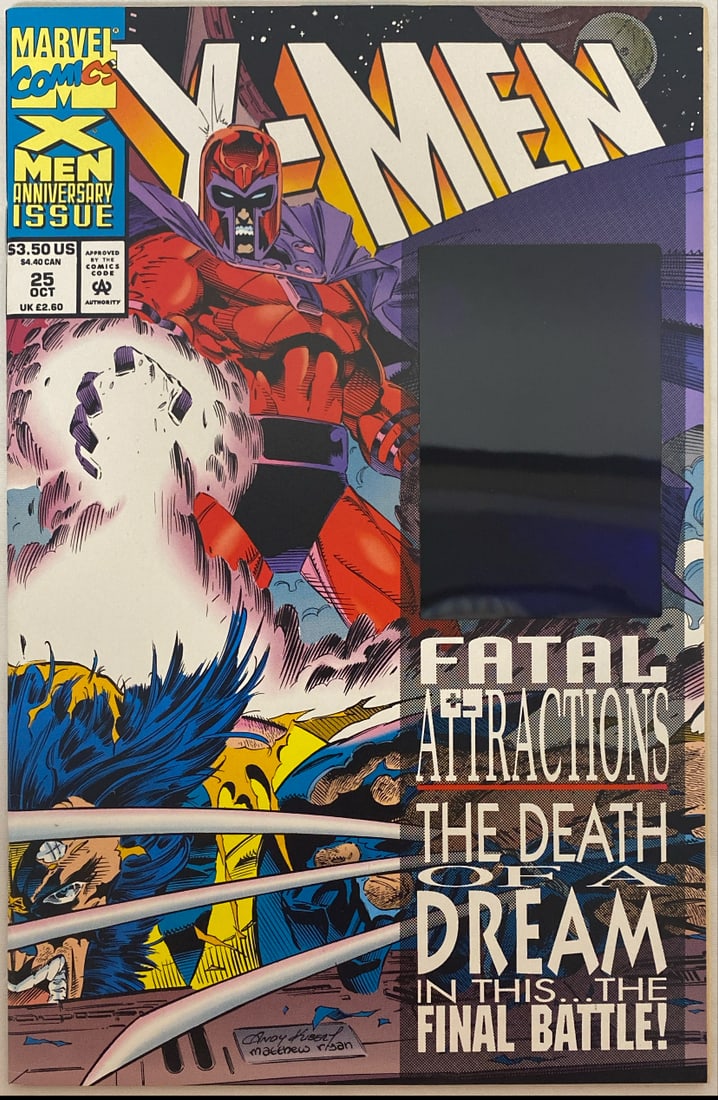 X-Men 25 Marvel Comic Book (1 of 8)