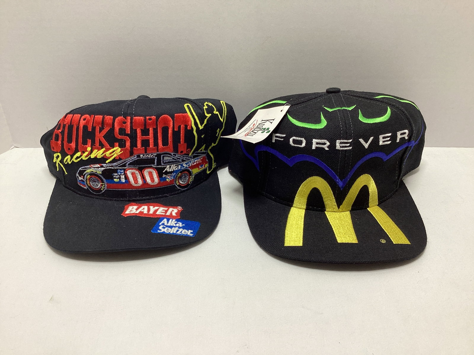 Two NASCAR Hats: .