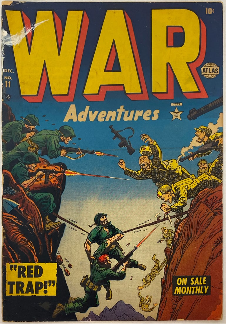 War Adventures 11 Atlas Comic Book (1 of 8)