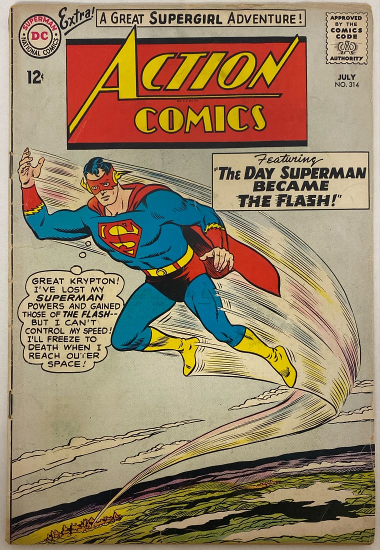 Action Comics 314 DC Superman Comic Book (1 of 8)