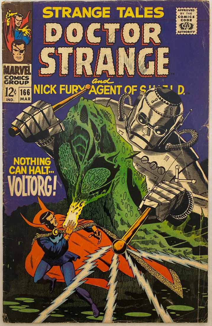 Strange Tales 166 Marvel Comic Book (1 of 8)