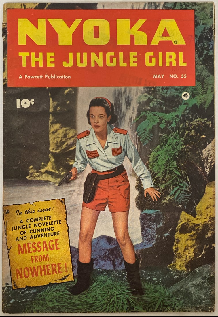 Nyoka the Jungle Girl 55 Fawcett Comic Book (1 of 8)