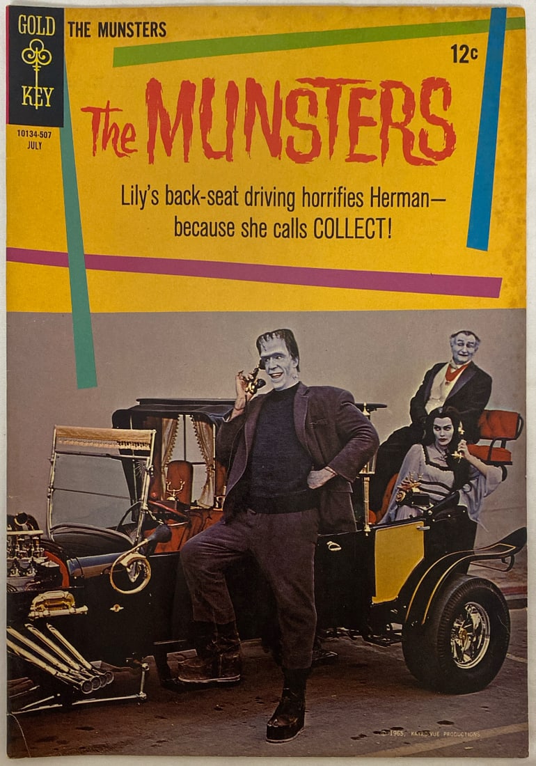 The Munsters 3 Gold Key Comic Book (1 of 8)