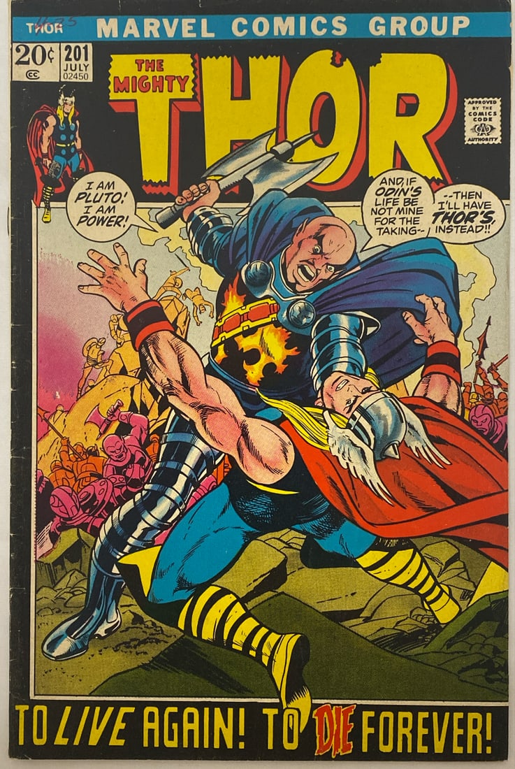 The Mighty Thor 201 Marvel Comic Book (1 of 8)