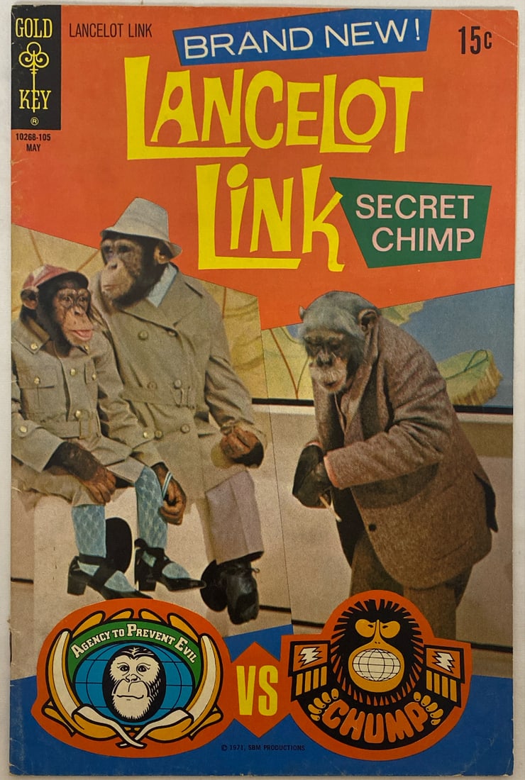 Lancelot Link 1 Gold Key Comic Book (1 of 8)