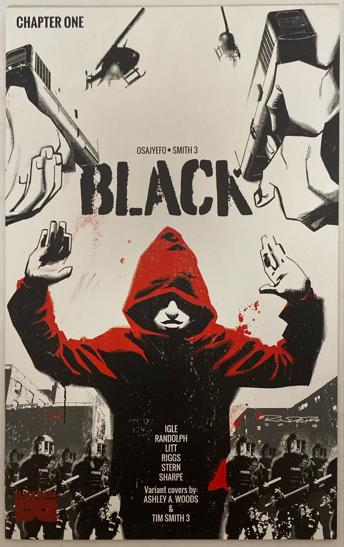 Black Chapter One Black Mask Comic Book: 2016, Please preview and see all photos for condition