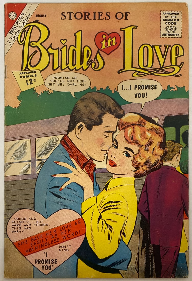 Stories of Brides in Love 31 Charlton Comic Book (1 of 8)