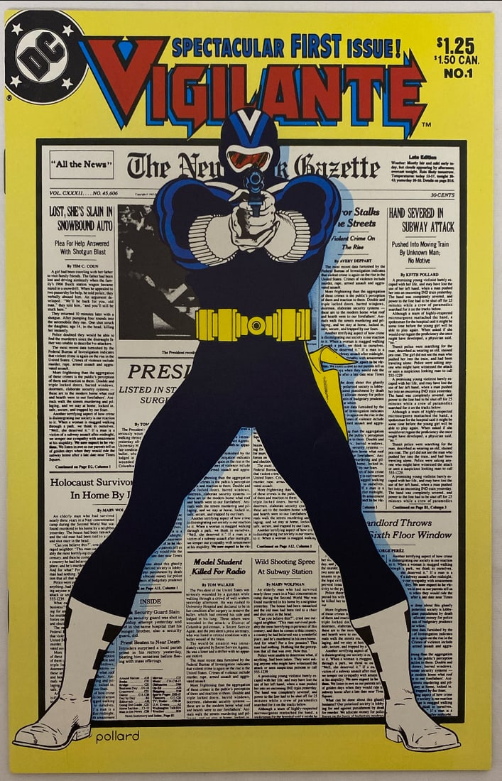 Vigilante 1 DC Comic Book (1 of 8)