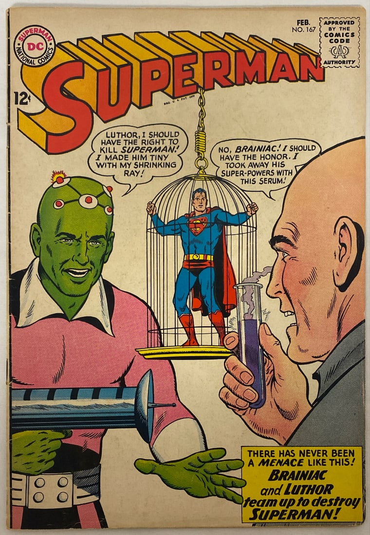 Superman 167 DC Comic Book (1 of 8)
