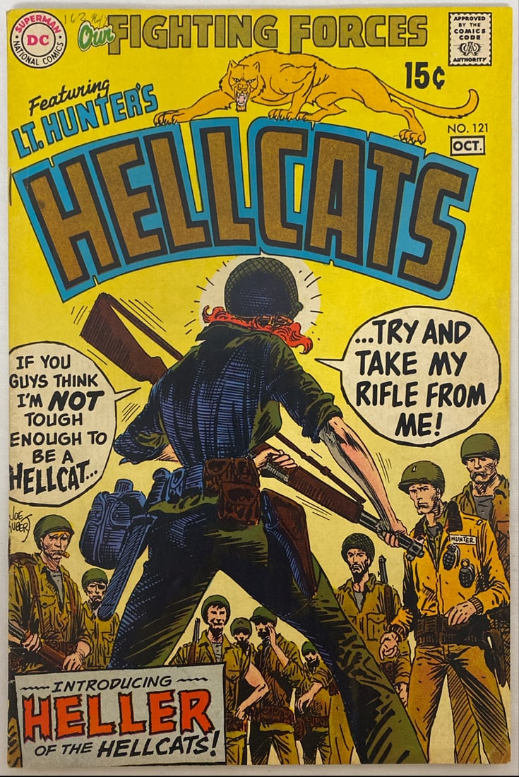 Our Fighting Forces 121 DC Comic Book (1 of 8)