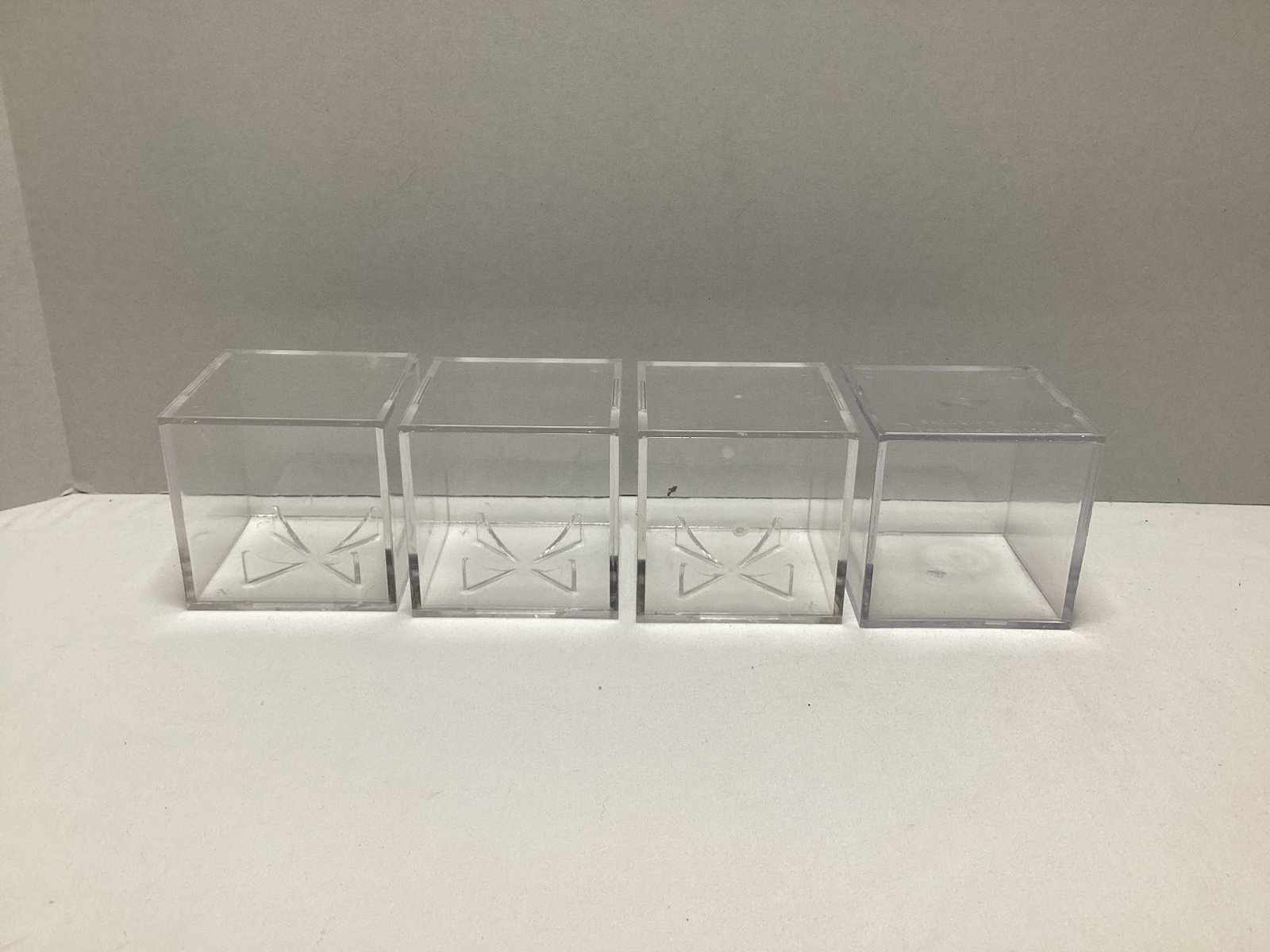 Four Baseball Ball Cubes: .