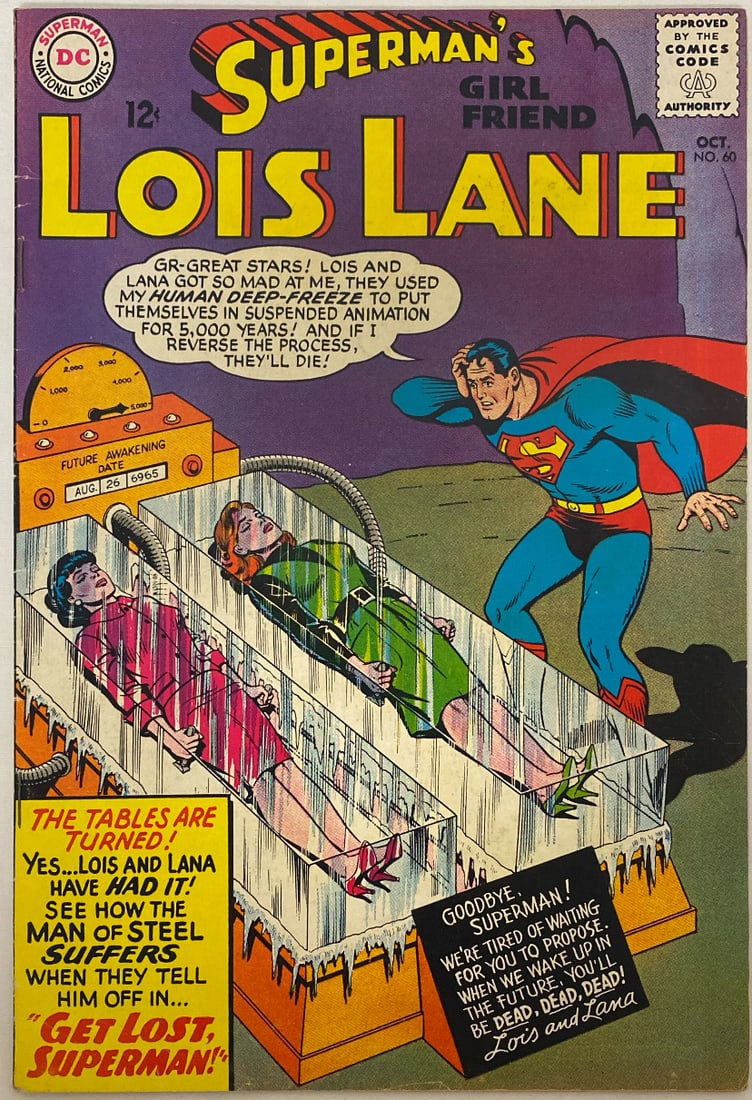 Superman's Girlfriend Lois Lane 60 DC Comic Book (1 of 8)
