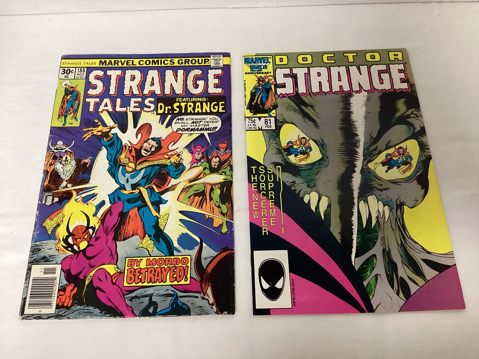Two Doctor Strange Marvel Comic Books (1 of 10)