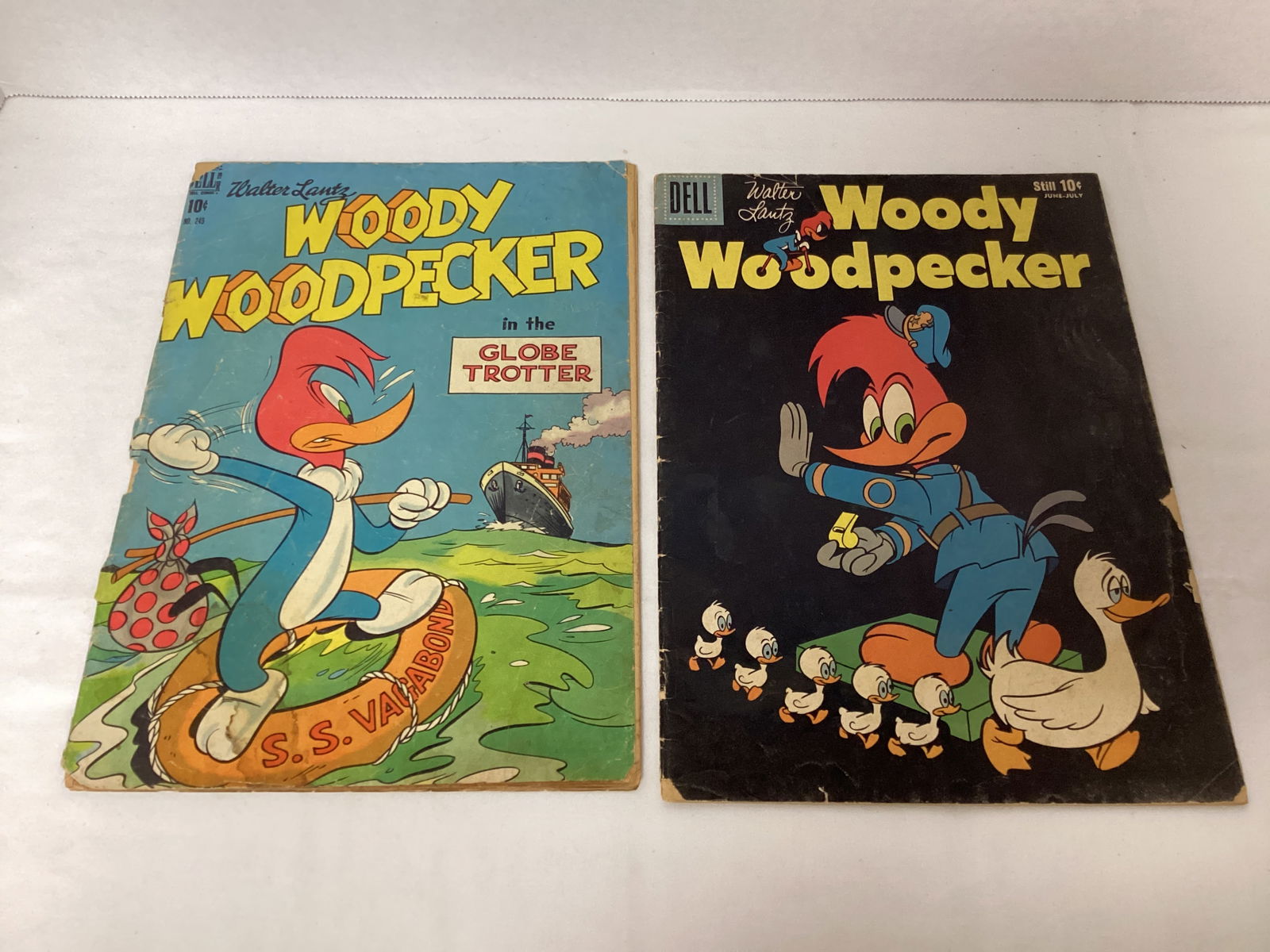 Woody Woodpecker 55 and 249 Dell Comic Books (1 of 11)