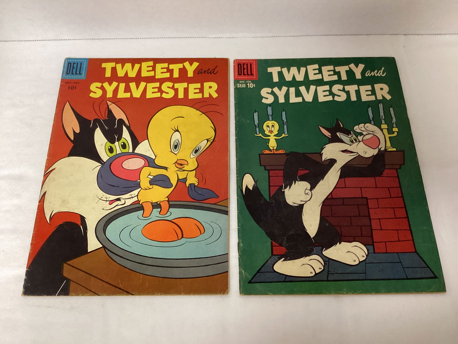 Tweety and Sylvester 22 and 23 Dell Comic Books (1 of 11)