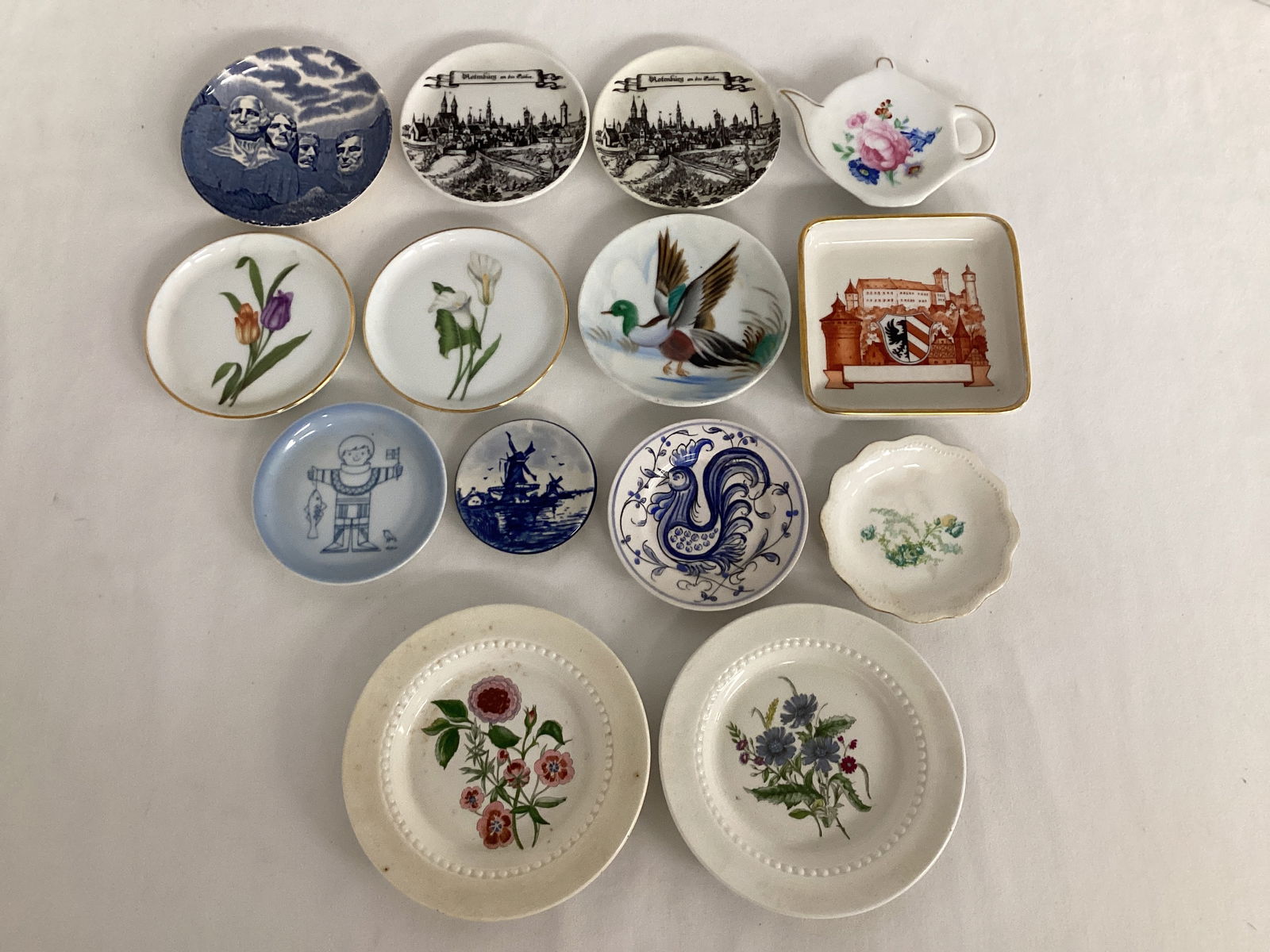 Small Plates, Butter Pats, and Tea Bag Saucers: .