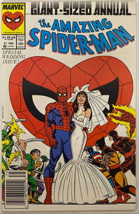 The Amazing Spiderman Annual 21 Marvel Comic Book: 1987, Please preview and see all photos for condition