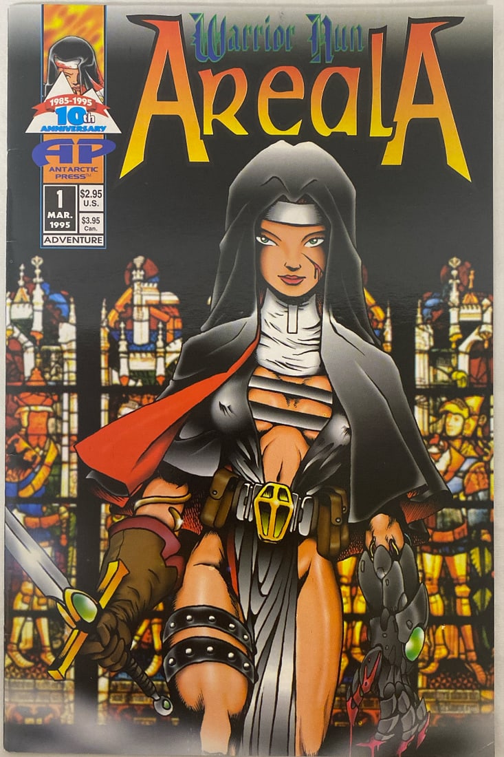 Warrior Nun Areala 1 Antarctic Press Comic Book (1 of 7)