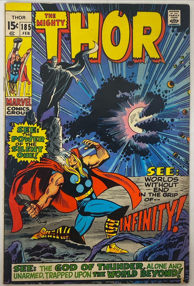 The Mighty Thor 185 Marvel Comic Book (1 of 7)