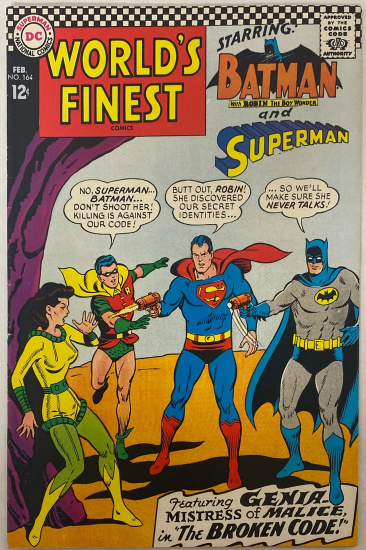 World's Finest Comics 164 DC Comic Book (1 of 7)
