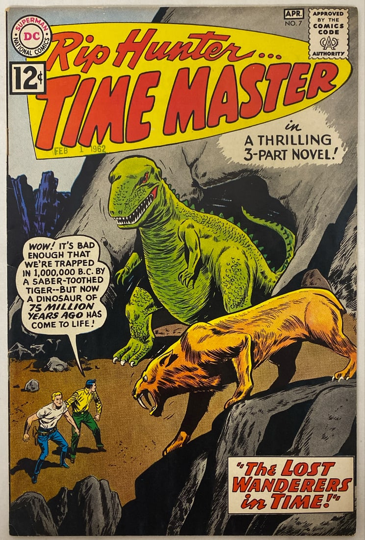 Rip Hunter Time Master 7 DC Comic Book (1 of 7)