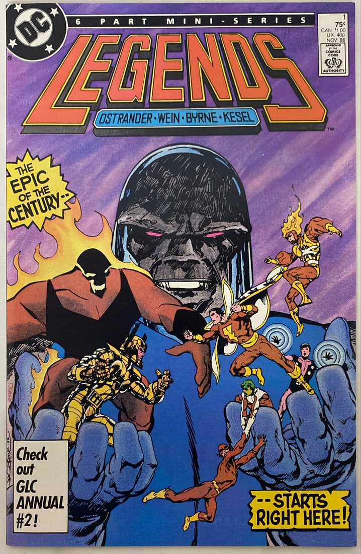 Legends 1 DC Comic Book (1 of 7)