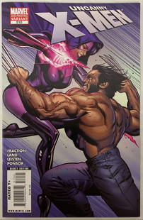 Uncanny X-Men 510 Marvel Comic Book: 2009, 2nd Printing Greg Land Variant Cover, Please preview and see all photos for condition