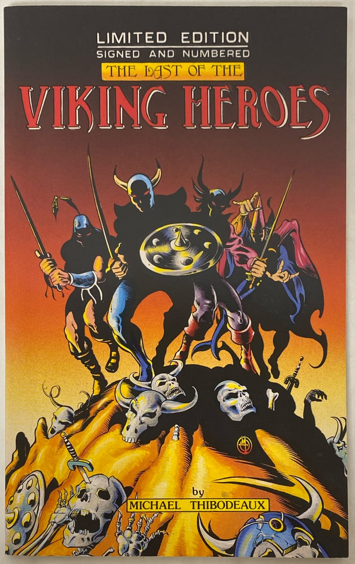 The Last of the Viking Heroes Signed Comic Book (1 of 8)