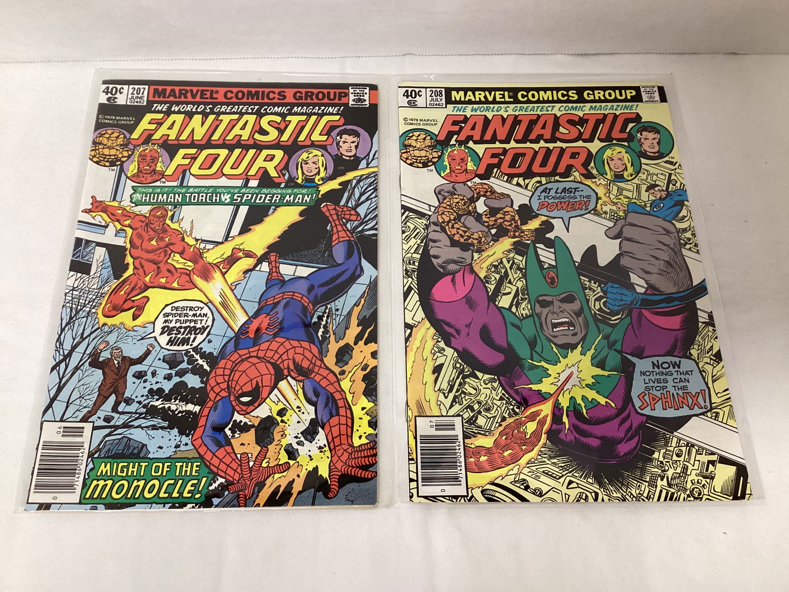 Fantastic Four 207 and 208 Marvel Comic Books (1 of 5)