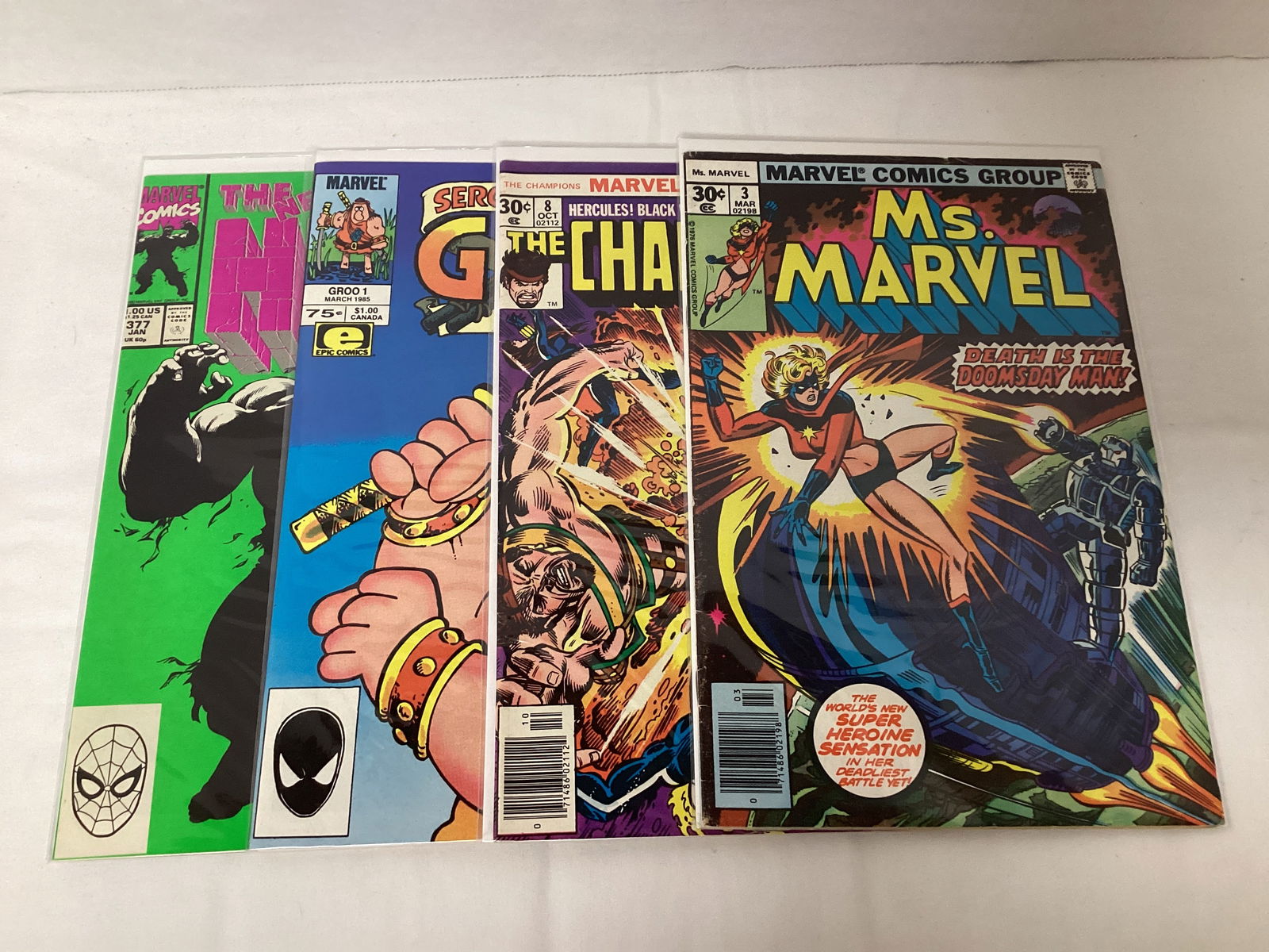 Four Marvel Comic Books (1 of 9)