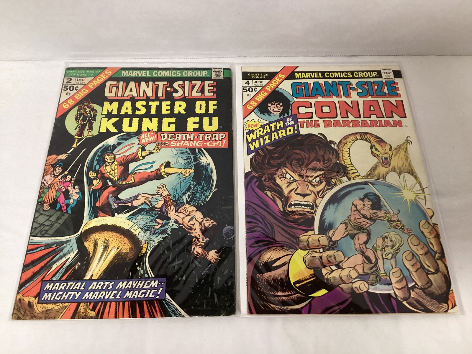 Two Giant Size Marvel Comic Books (1 of 5)