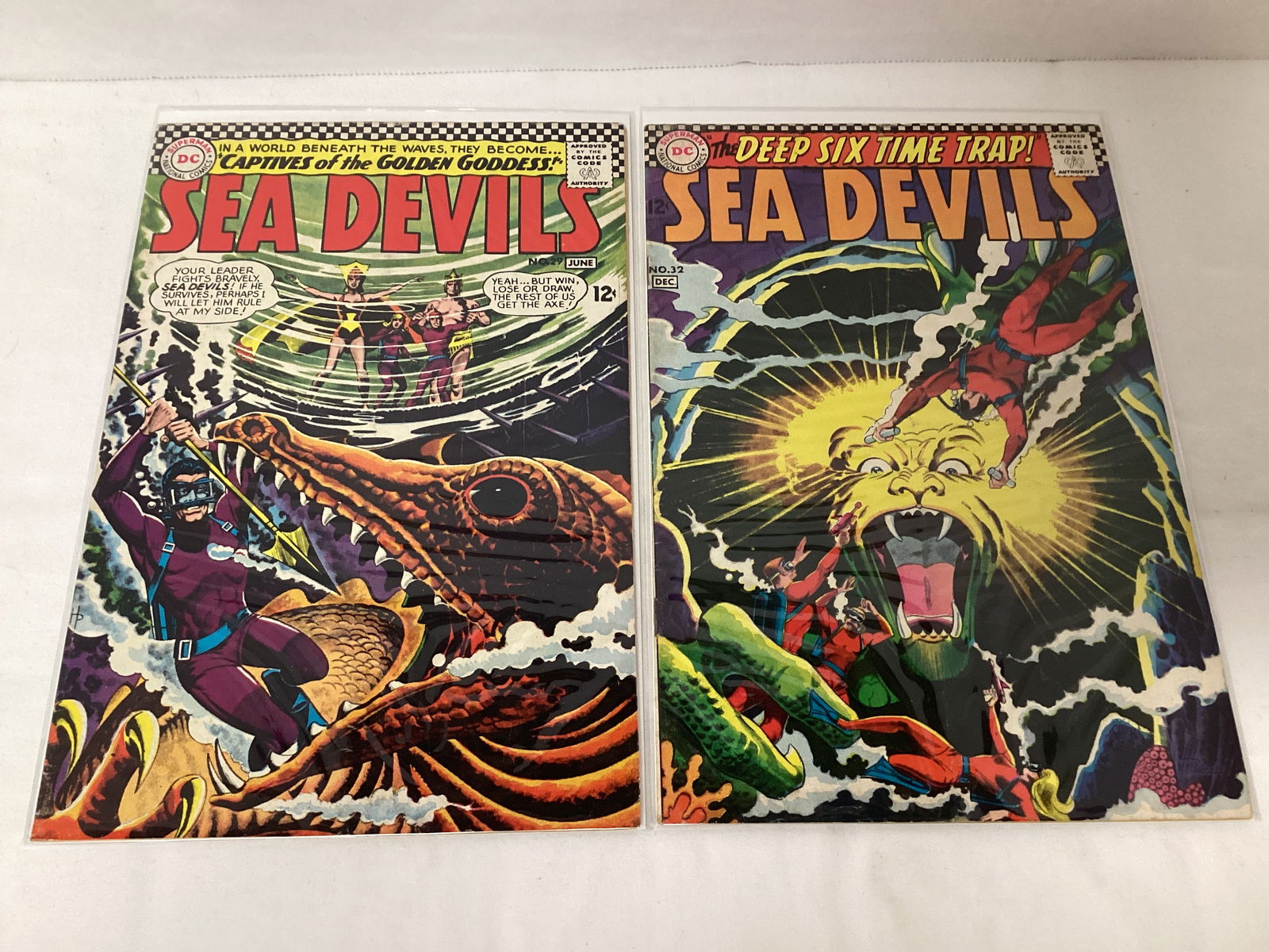 Sea Devils 29 and 32 DC Comic Books (1 of 5)