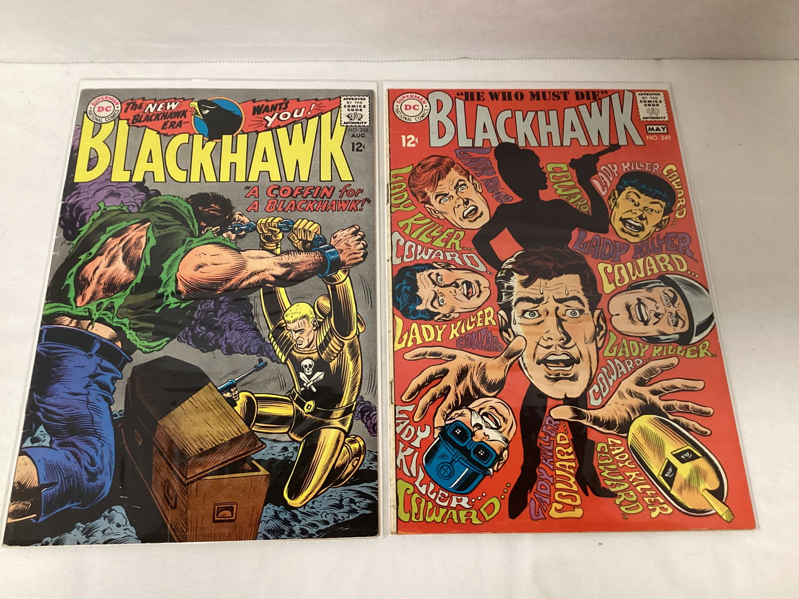 Blackhawk 235 and 240 DC Comic Books (1 of 5)
