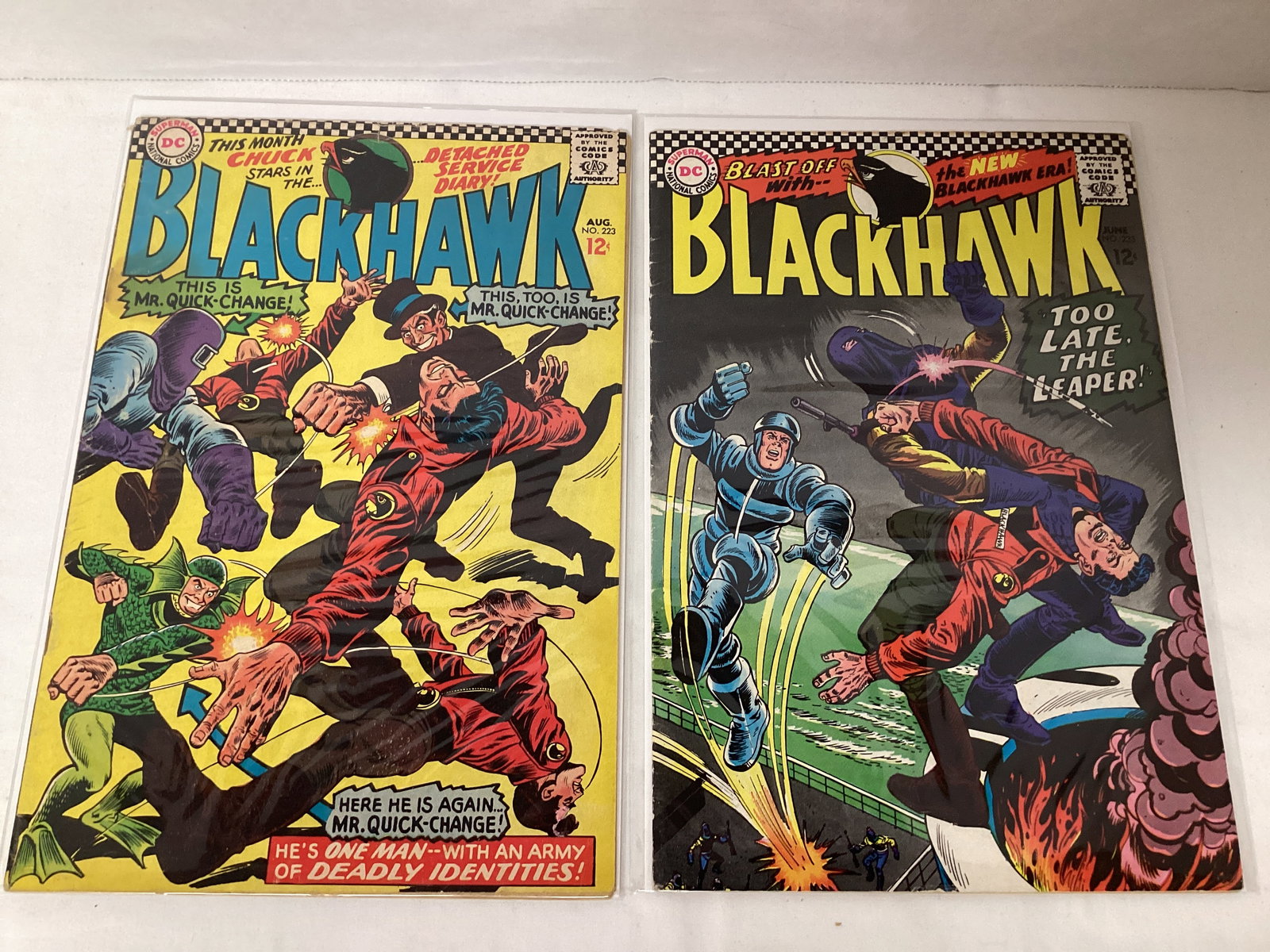 Blackhawk 223 and 233 DC Comic Books (1 of 5)