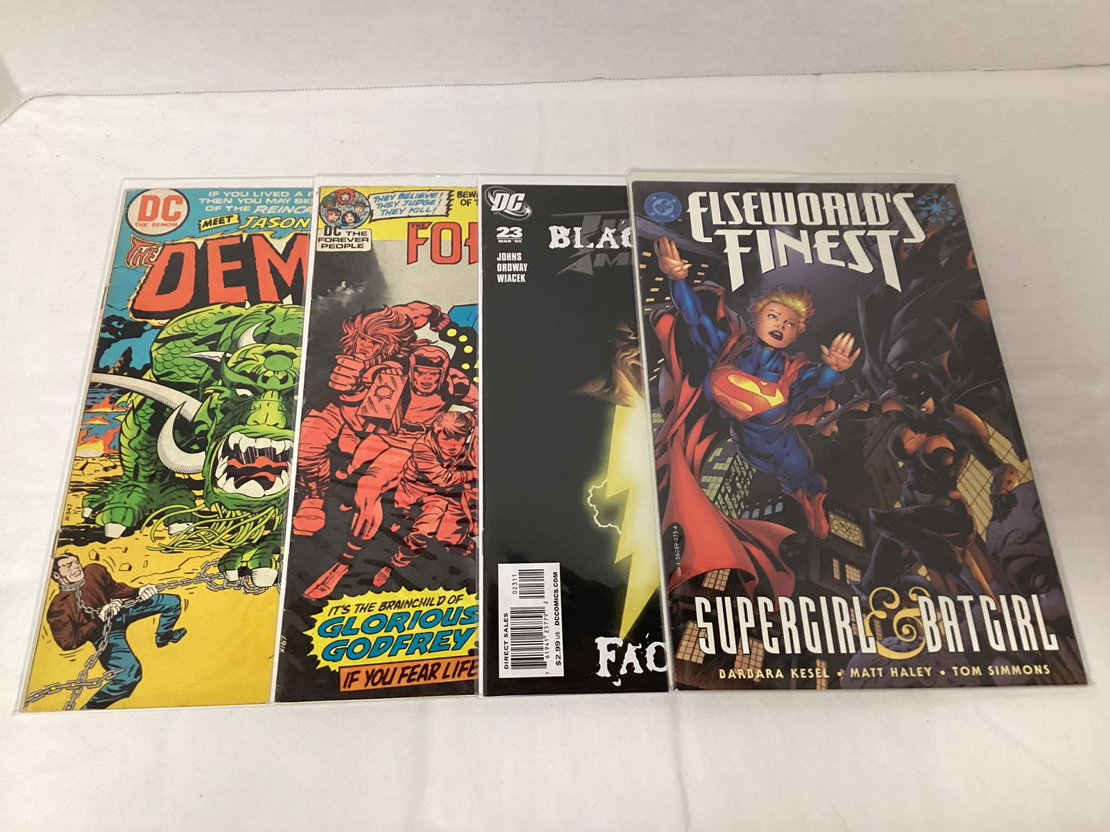 Four DC Comic Books (1 of 9)