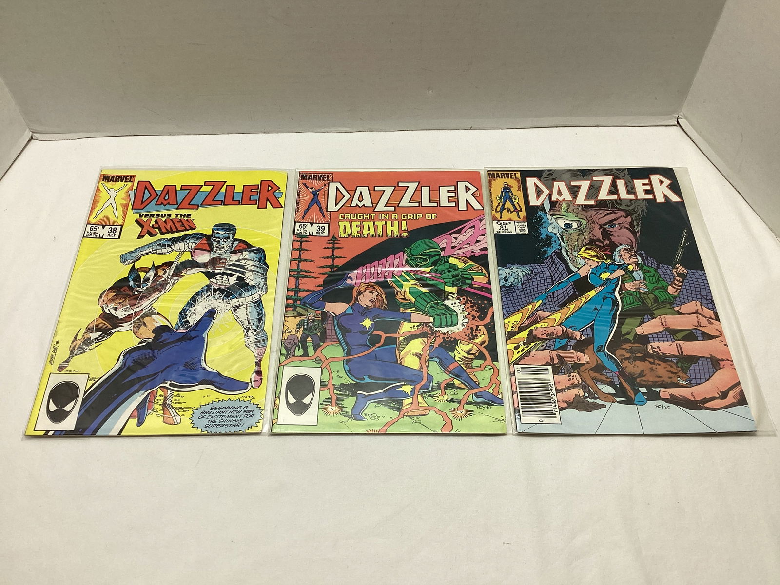 Three Dazzler Marvel Comic Books (1 of 7)