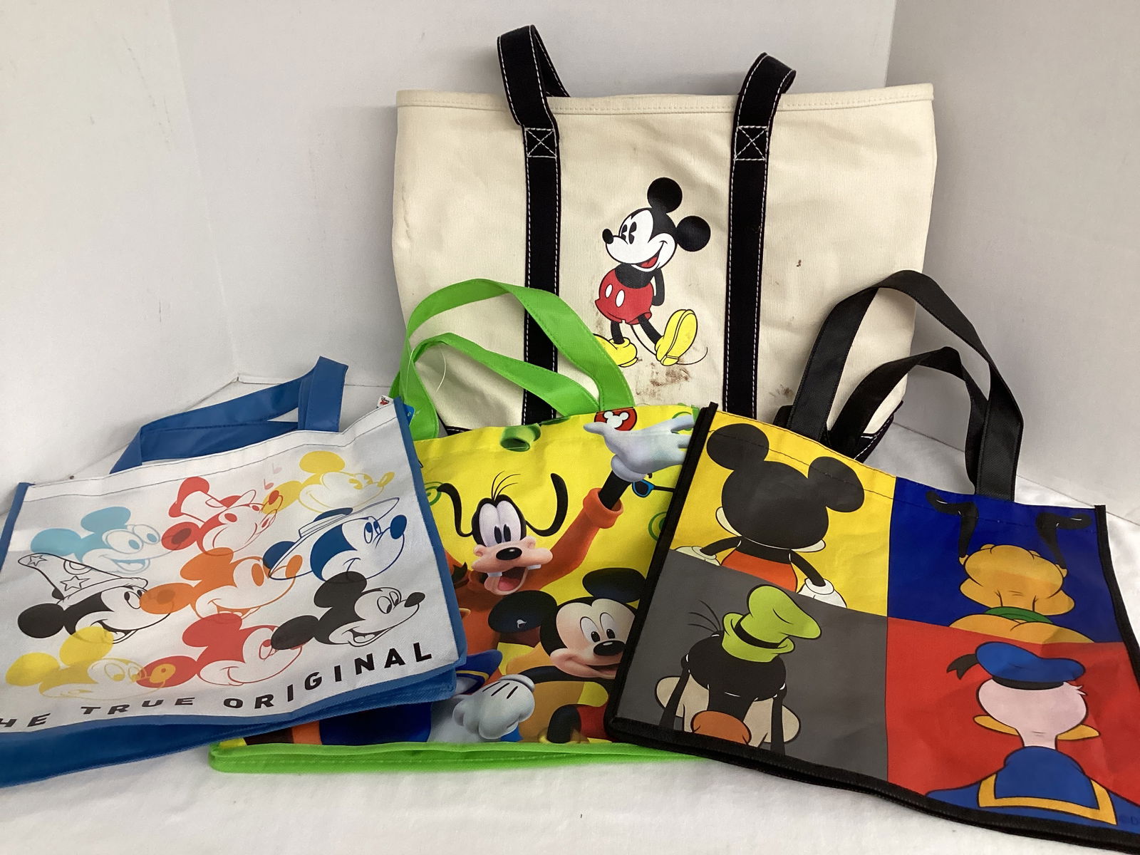 Disney Mickey Mouse and Friends Canvas Tote and Reuseable Shopping Bags (1 of 8)