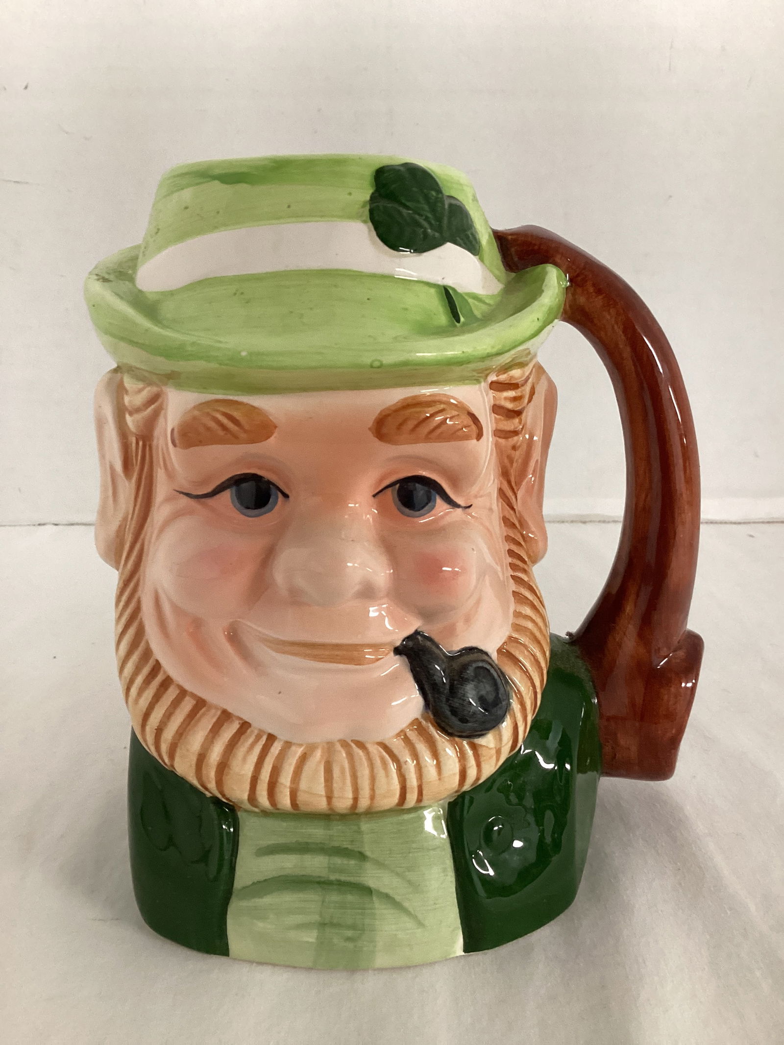 1978 Hoffman Mr. Lucky Toby Mug Character Jug: 6" h