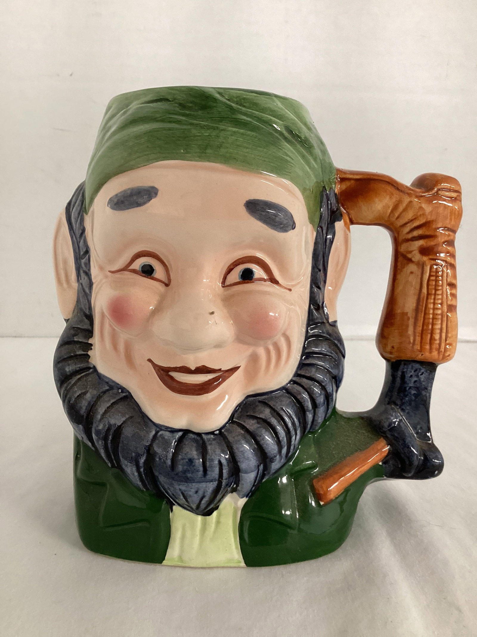 1978 Hoffman Mr. Cobbler Toby Mug Character Jug: 6" h