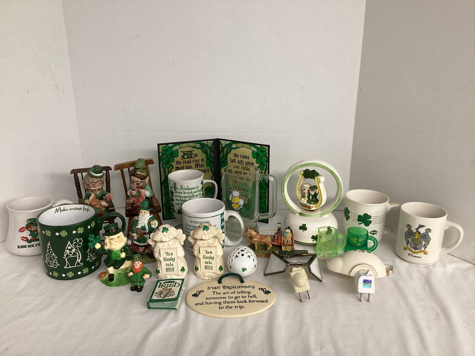 Irish Figurines, Mugs, Nightlights, and More: .
