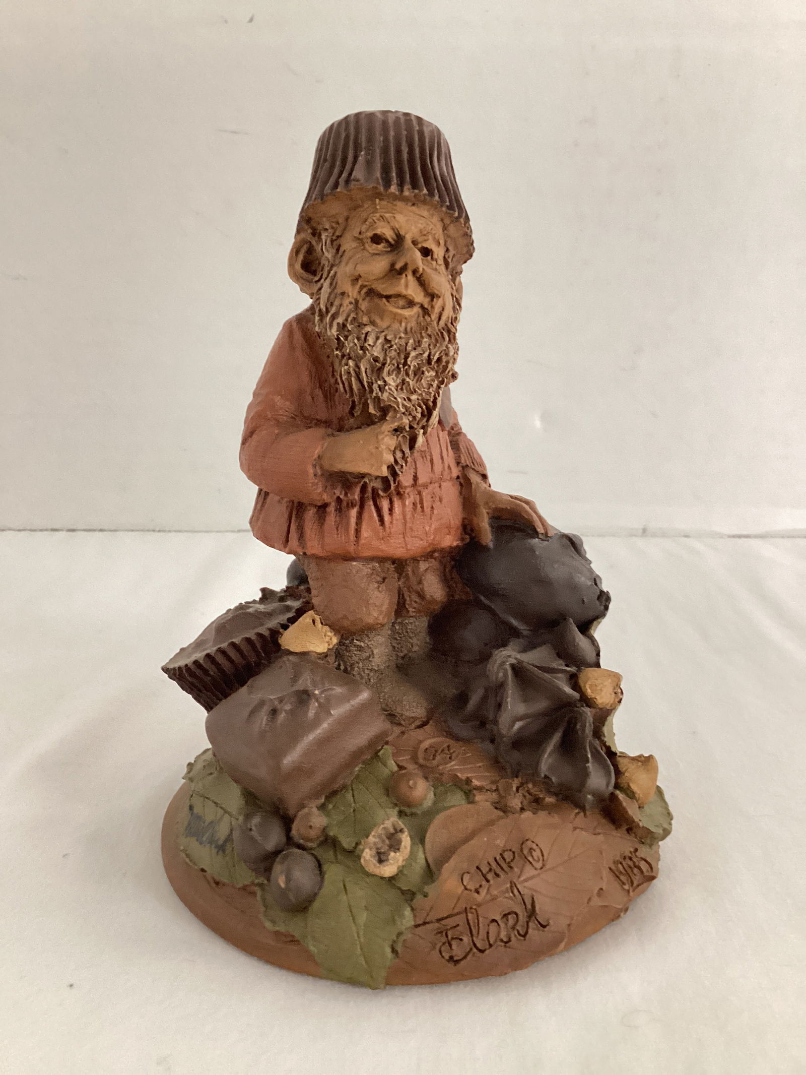 Signed Tom Clark Chip Sculpture with COA (1 of 7)