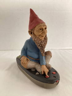 Signed Tom Clark Showtime Sculpture: 7" h
